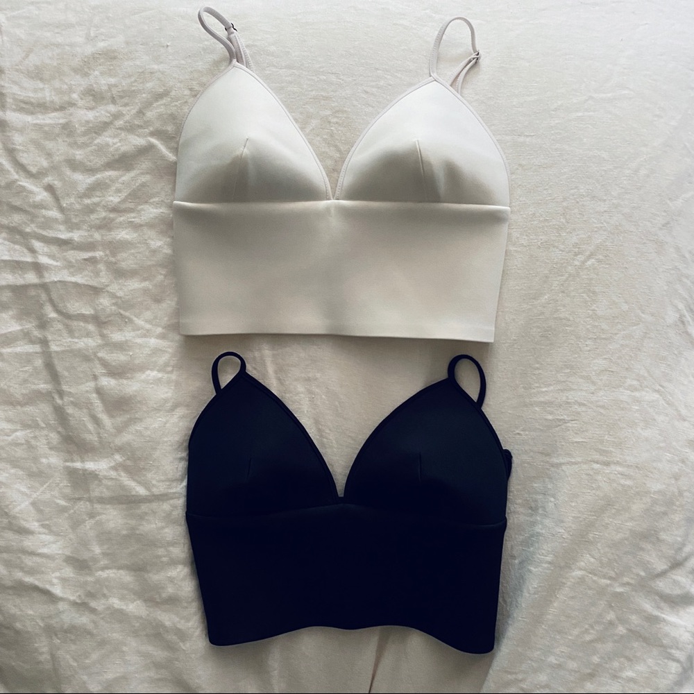 2 Clover Canyon crop tops xs